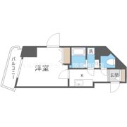 RIDGE江坂(旧ルクレ江坂)の間取り画像