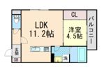 アーバンコート豊中の間取り画像