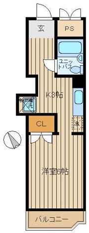 メゾンエクセラの間取り画像
