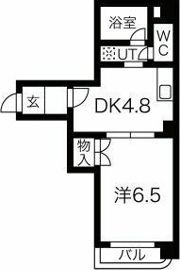 ルプソアール東山の間取り画像