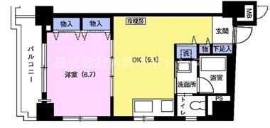 ハピネスIの間取り画像
