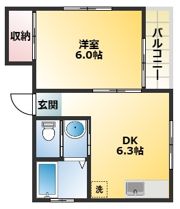 ピュアハウスSS8の間取り画像