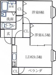 スペラーレⅡの間取り画像