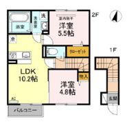 ティアラⅠの間取り画像