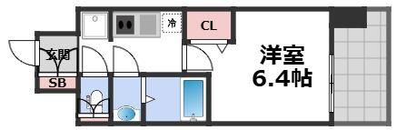 ブランシエスタ森ノ宮の間取り画像