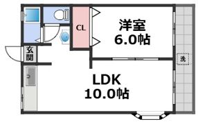 田中・大村ハイツの間取り画像