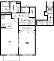 アスピリア 一本松の間取り画像
