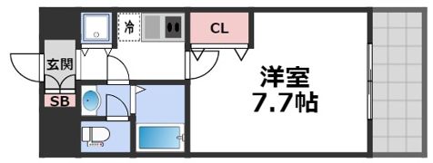 ジュネーゼプレシャス森ノ宮の間取り画像