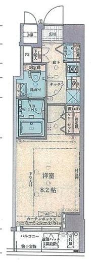 プレスタイル入谷の間取り画像