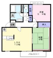 オルデン・ヴィレッジ A棟の間取り画像