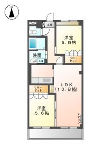 M グレイシャスの間取り画像