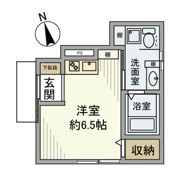 ハウス みるくモカの間取り画像