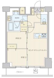 リビオメゾン南砂町の間取り画像