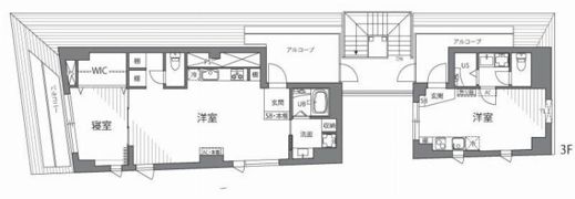 グランヴィレッジ千歳烏山の間取り画像