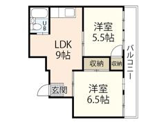 絹谷ビルの間取り画像