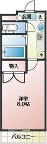 パルティール原駅前の間取り画像