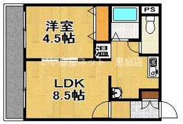 シャトーデジュネスⅢの間取り画像