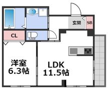 TRICERA Courtの間取り画像