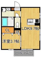 ソレイユ鳴水の間取り画像