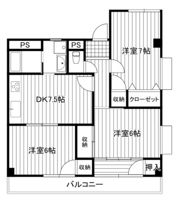 イーグルの間取り画像