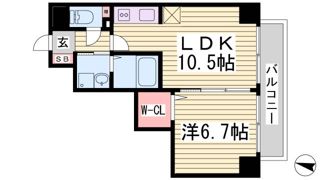 エスタンシア元町の間取り画像