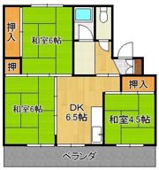オアシス芦屋 1号棟の間取り画像