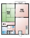 ケイプタウン萩の間取り画像