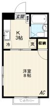 パークヒルズ・Kの間取り画像