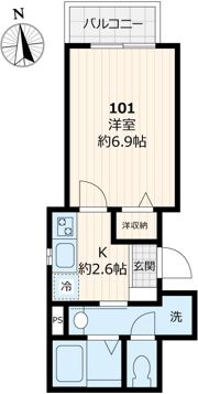 コーラルの間取り画像
