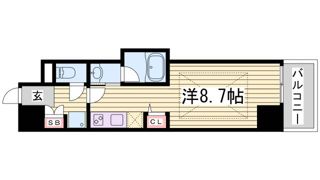 シャーメゾン 神戸の間取り画像