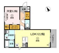 大供MOMOの間取り画像