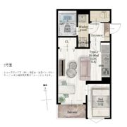 REGALEST六丁の目の間取り画像