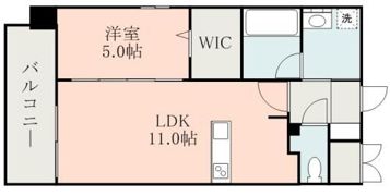 Prelude新町の間取り画像