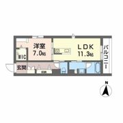 DEUXリジエールの間取り画像