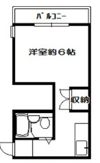 シャトー服部の間取り画像