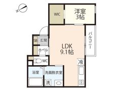 ViVi五日市の間取り画像