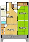 コーポ森川の間取り画像