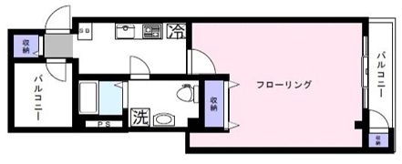 Next浜mansionの間取り画像