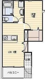 LOTUS河輪の間取り画像