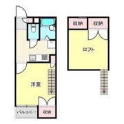 セイラBOX東貝沢Bの間取り画像