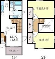 ライズの間取り画像