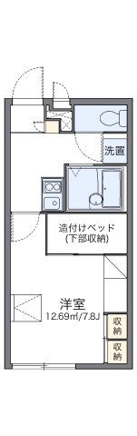レオパレス南大門の間取り画像