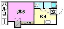 コーポ松末の間取り画像