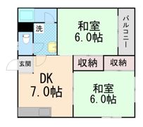 草野マンション21号館の間取り画像