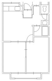 ハッピーハイツ2号棟の間取り画像