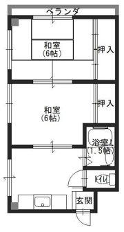 グリーンハイツの間取り画像