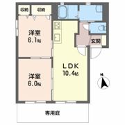 アルバトロス空港通 C棟の間取り画像