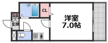 M’プラザ城東の間取り画像