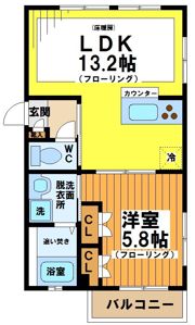 メゾンソレイユの間取り画像