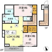 (仮称)D-ROOM帯山の間取り画像